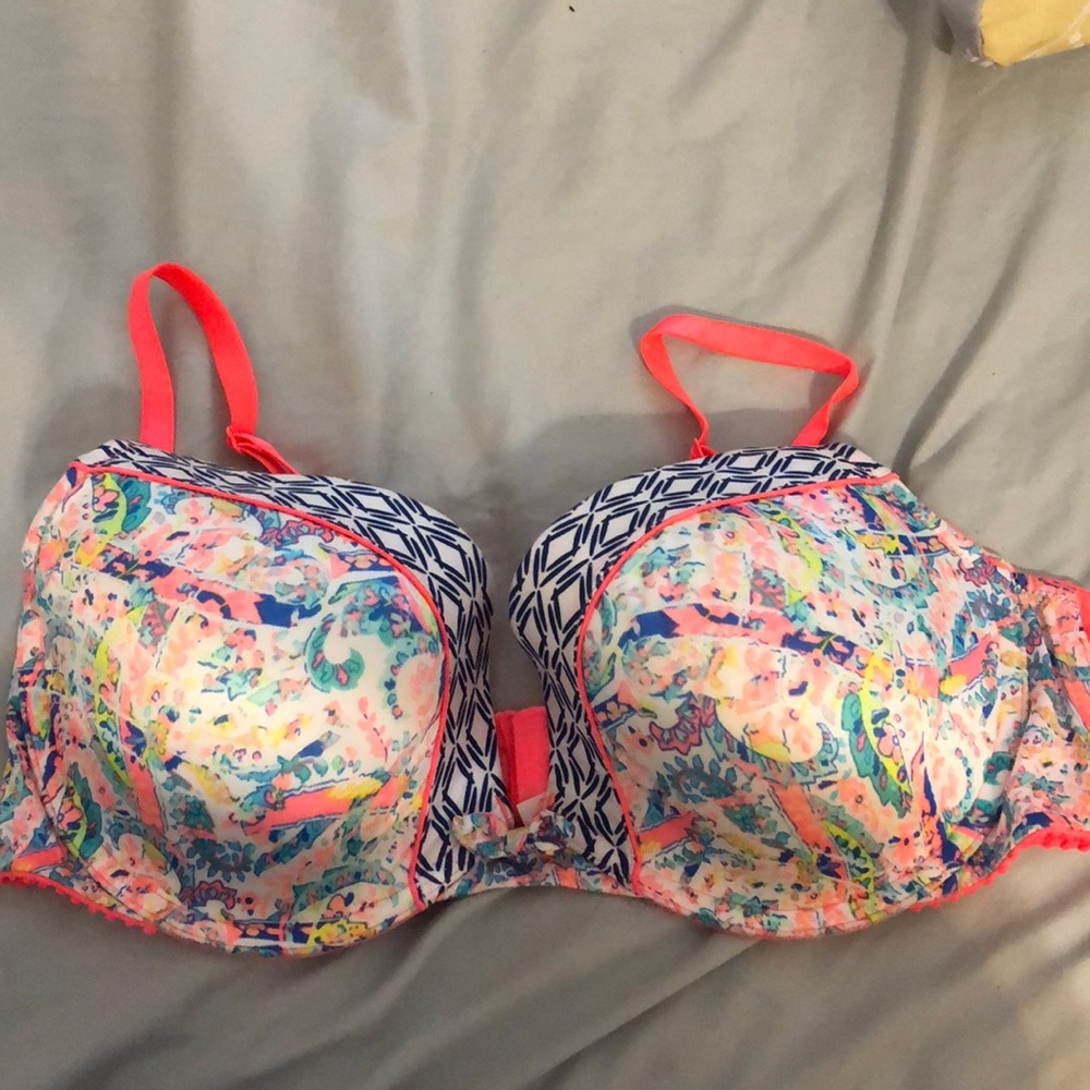 Funky Patterned Bra - image 1